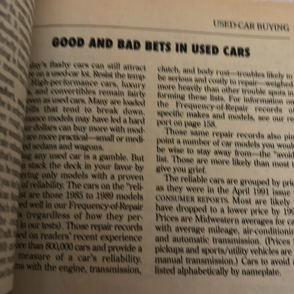 1992 Buying Guide Issue - Product Ratings & Reviews Magazine